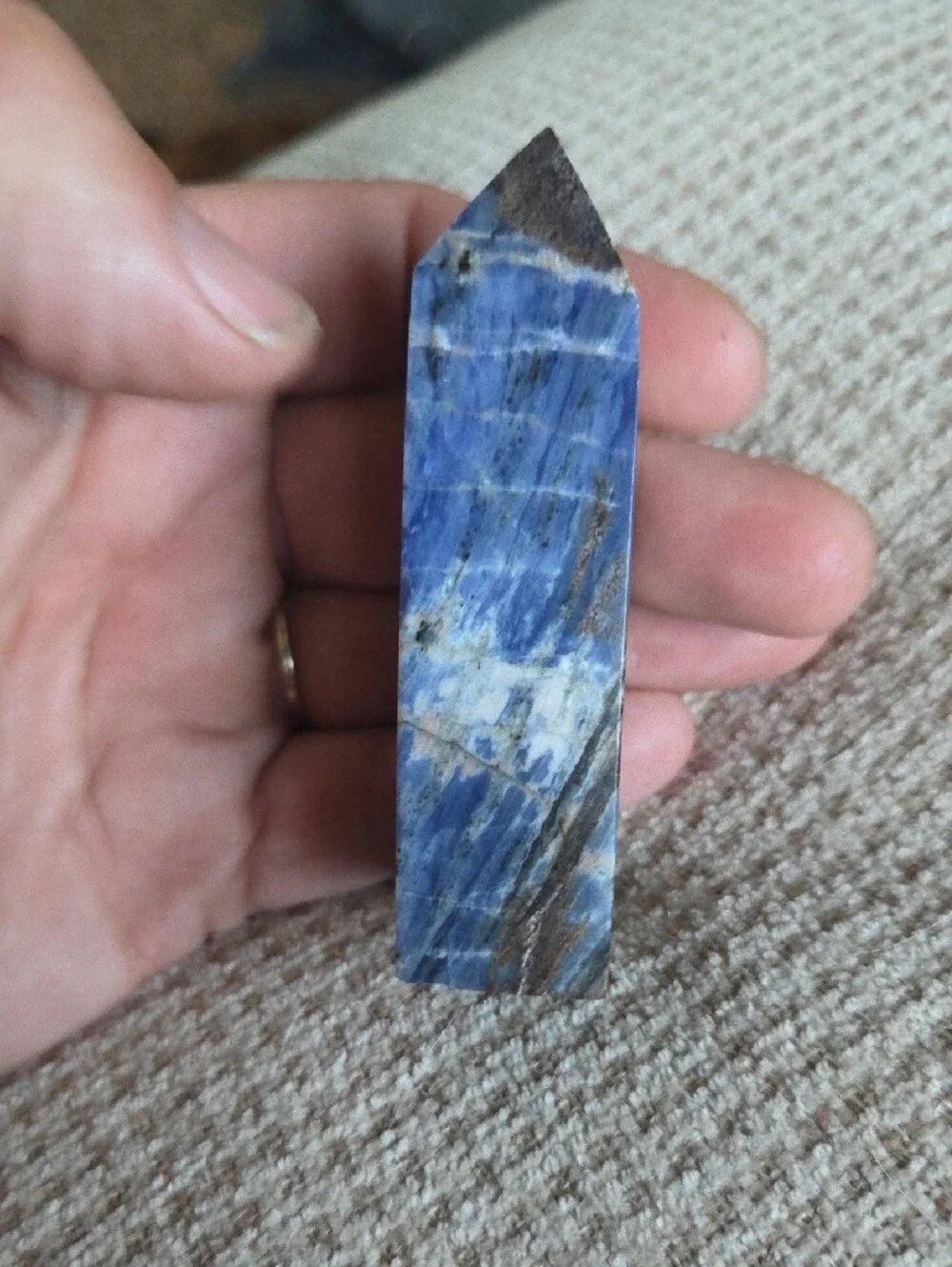 Sodalite Polished Point Tower